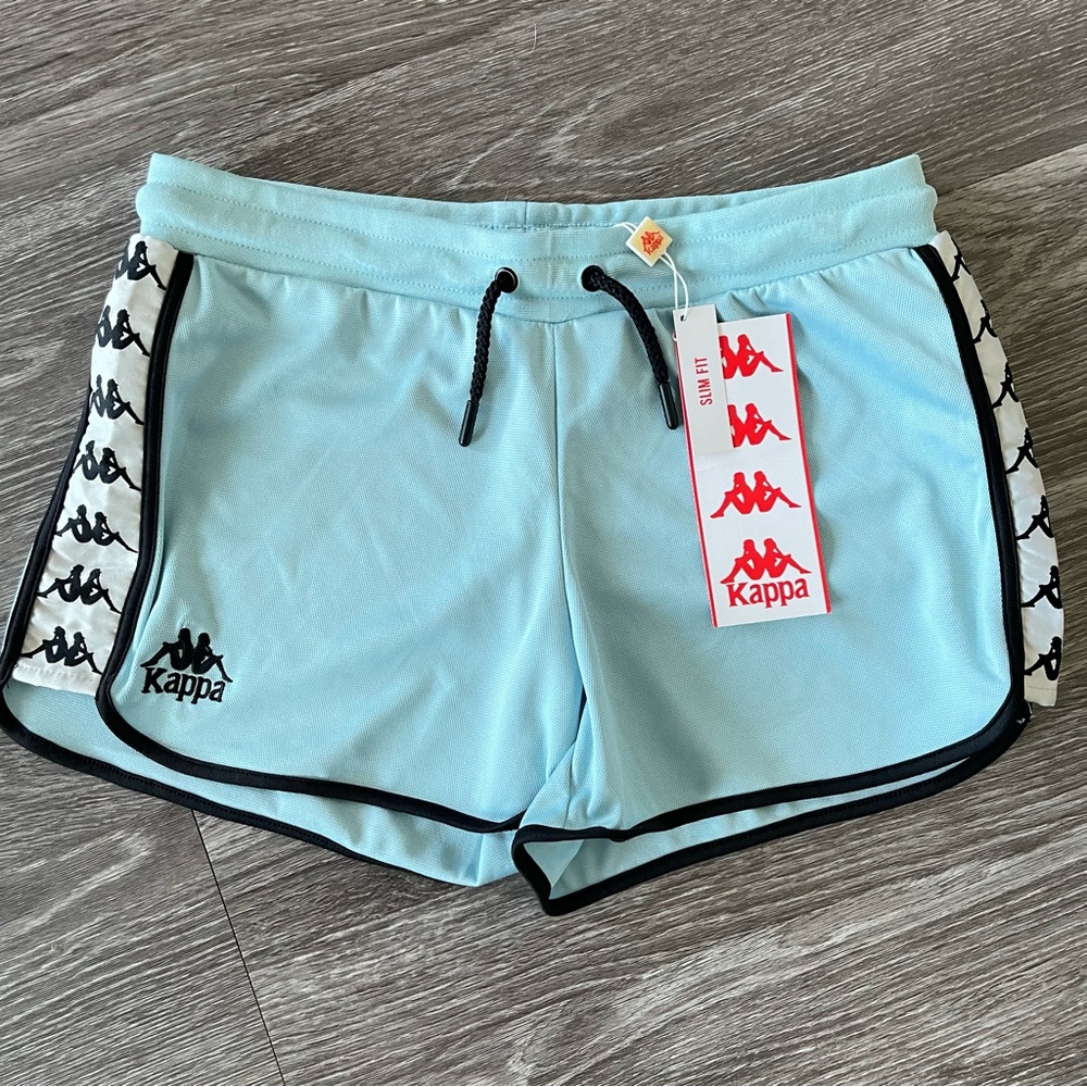 NWT Light Blue Kappa Shorts Size LARGE